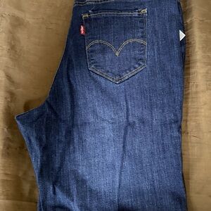 Levi's Indigo Denim Shorts